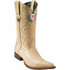 Men's Wild West Smooth Ostrich Skin 3X Toe Boots 29504-B 3 2950407-060  - from alligatorwarehouse.com