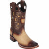 Men's Wild West Smooth Ostrich Skin Rodeo Toe Boots 281897 2 28189705-060  - from alligatorwarehouse.com