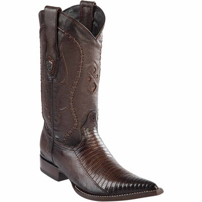 Men's Wild West Teju Lizard Eco Skin 3X Toe Boots 29535 2 2953505-060  - from alligatorwarehouse.com