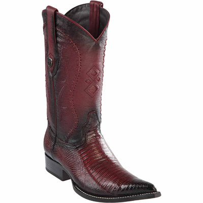 Men's Wild West Teju Lizard Eco Skin 3X Toe Boots 29535 4 2953505-060  - from alligatorwarehouse.com
