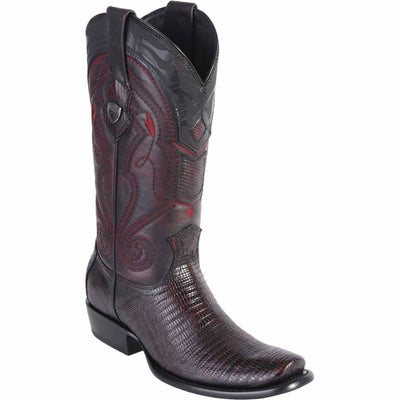 Men's Wild West Teju Lizard Skin Dubai Toe Boots 27907 3 2790705-060  - from alligatorwarehouse.com