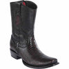 Men's Wild West Teju Lizard Skin Dubai Toe Short Boots 279B07 3 279B0705-060  - from alligatorwarehouse.com