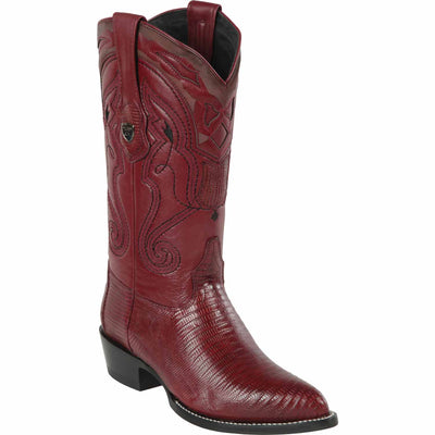 Men's Wild West Teju Lizard Skin J Toe Boots 29907 3 2990703-060  - from alligatorwarehouse.com