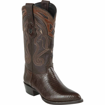 Men's Wild West Teju Lizard Skin J Toe Boots 29907 4 2990703-060  - from alligatorwarehouse.com