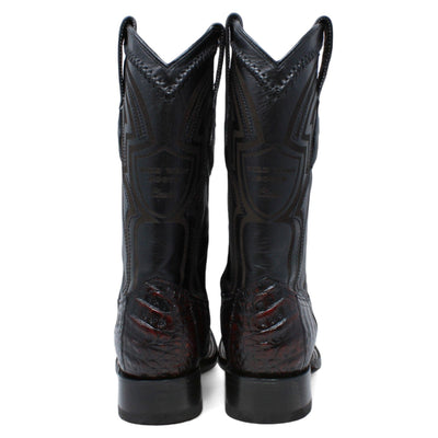 Men's Wild West Caiman Belly Ranch Toe Boots 2824L82 14 2824L8205-060  - from alligatorwarehouse.com