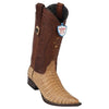 Men's Wild West Caiman Belly Skin 3X Toe Boots 29582-B 3 2958235-060  - from alligatorwarehouse.com