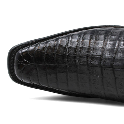Men's Wild West Caiman Belly Square Toe Boots 277L82 6 277L8205-060  - from alligatorwarehouse.com