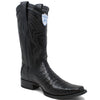 Men's Wild West Caiman Belly Square Toe Boots 277L82 2 277L8205-060  - from alligatorwarehouse.com