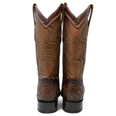 Men's Wild West Caiman Belly Square Toe Boots 277L82 11 277L8205-060  - from alligatorwarehouse.com