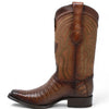 Men's Wild West Caiman Belly Square Toe Boots 277L82 10 277L8205-060  - from alligatorwarehouse.com