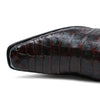 Men's Wild West Caiman Belly Square Toe Boots 277L82 15 277L8205-060  - from alligatorwarehouse.com