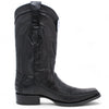 Men's Wild West Caiman Belly with Deer Square Toe Boots 276F82 6 276F8205-060  - from alligatorwarehouse.com