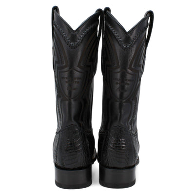 Men's Wild West Caiman Hornback Ranch Toe Boots 2824L02 3 2824L0205-060  - from alligatorwarehouse.com