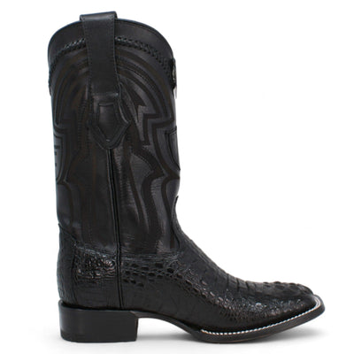 Men's Wild West Caiman Hornback Ranch Toe Boots 2824L02 4 2824L0205-060  - from alligatorwarehouse.com