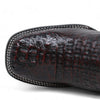 Men's Wild West Caiman Hornback Ranch Toe Boots 2824L02 8 2824L0205-060  - from alligatorwarehouse.com