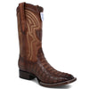 Men's Wild West Caiman Tail Ranch Toe Boots 2824L01 11 2824L0105-060  - from alligatorwarehouse.com