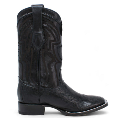Men's Wild West Ostrich Leg Ranch Toe Boots 2824L05 4 2824L0505-060  - from alligatorwarehouse.com