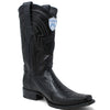 Men's Wild West Ostrich Leg Square Toe Boots 277L05 2 277L0505-060  - from alligatorwarehouse.com