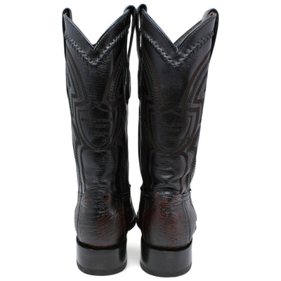 Men's Wild West Ostrich Leg Square Toe Boots 277L05 17 277L0505-060  - from alligatorwarehouse.com