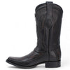 Men's Wild West Ostrich Leg with Deer Skin Square Toe Boots 277LF05 14 277LF0505-060  - from alligatorwarehouse.com