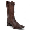 Men's Wild West Ostrich Skin Ranch Toe Boots 2824L03 11 2824L0305-060  - from alligatorwarehouse.com