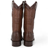 Men's Wild West Ostrich Skin Ranch Toe Boots 2824L03 10 2824L0305-060  - from alligatorwarehouse.com