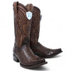 Men's Wild West Ostrich Skin Snip Toe Boots 294L03 7 294L0305-060  - from alligatorwarehouse.com