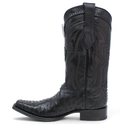 Men's Wild West Full Quill Ostrich European Toe Boots 277L03 3 277L0305-060  - from alligatorwarehouse.com