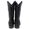 Men's Wild West Ostrich with Deer Skin Square Toe Boots 277LF03 3 277LF0305-060  - from alligatorwarehouse.com