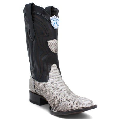 Men's Wild West Python Ranch Toe Boot 2824L5749 2 2824L5749-060  - from alligatorwarehouse.com