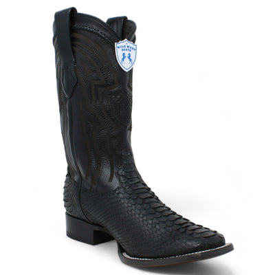 Men's Wild West Python Ranch Toe Boot 2824LG5705 2 2824LG5705-060  - from alligatorwarehouse.com