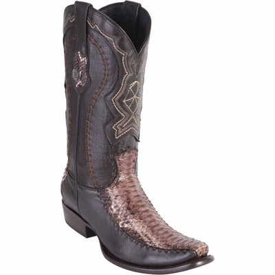 Men's Wild West Python with Deer Dubai Toe Boots 279F57 3 279F5705-060  - from alligatorwarehouse.com