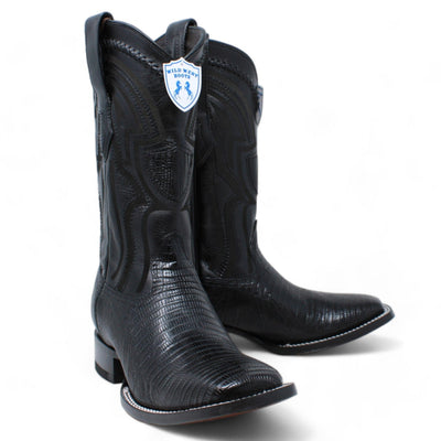 Men's Wild West Teju (Lizard) Ranch Toe Boots 2824L07 1 2824L0705-060  - from alligatorwarehouse.com