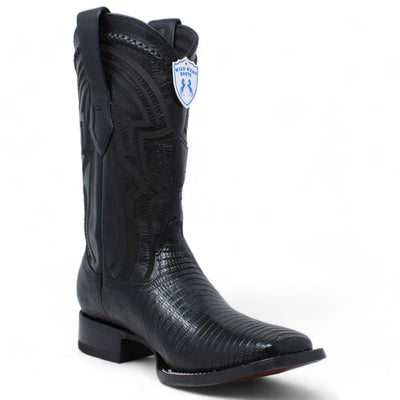 Men's Wild West Teju (Lizard) Ranch Toe Boots 2824L07 2 2824L0705-060  - from alligatorwarehouse.com