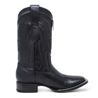 Men's Wild West Teju (Lizard) Ranch Toe Boots 2824L07 4 2824L0705-060  - from alligatorwarehouse.com