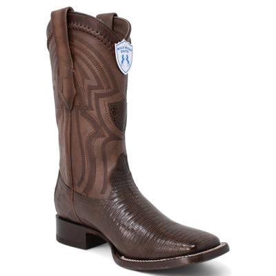 Men's Wild West Teju (Lizard) Ranch Toe Boots 2824L07 8 2824L0705-060  - from alligatorwarehouse.com