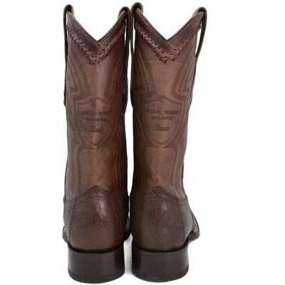 Men's Wild West Teju (Lizard) Ranch Toe Boots 2824L07 9 2824L0705-060  - from alligatorwarehouse.com