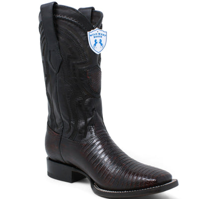 Men's Wild West Teju (Lizard) Ranch Toe Boots 2824L07 16 2824L0705-060  - from alligatorwarehouse.com