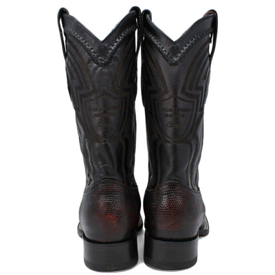Men's Wild West Teju (Lizard) Ranch Toe Boots 2824L07 17 2824L0705-060  - from alligatorwarehouse.com