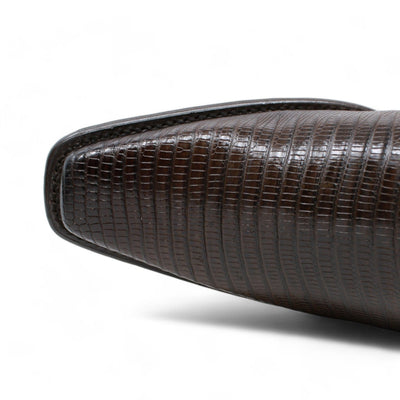 Men's Wild West Teju Lizard Square Toe Boot 277L0716 6 277L0716-060  - from alligatorwarehouse.com