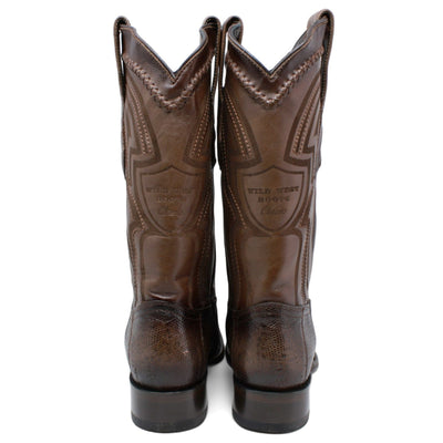 Men's Wild West Teju Lizard Square Toe Boot 277L0716 5 277L0716-060  - from alligatorwarehouse.com
