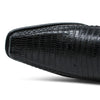 Men's Wild West Teju Lizard with Deer Skin Square Toe Boots 277LF07 5 277LF0705-060  - from alligatorwarehouse.com