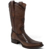 Men's Wild West Teju Lizard with Deer Skin Square Toe Boots 277LF07 7 277LF0705-060  - from alligatorwarehouse.com