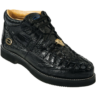 Men's Wild West Boots Caiman and Ostrich Skin Shoe 2ZA050205 1 2ZA050205-060  - from alligatorwarehouse.com