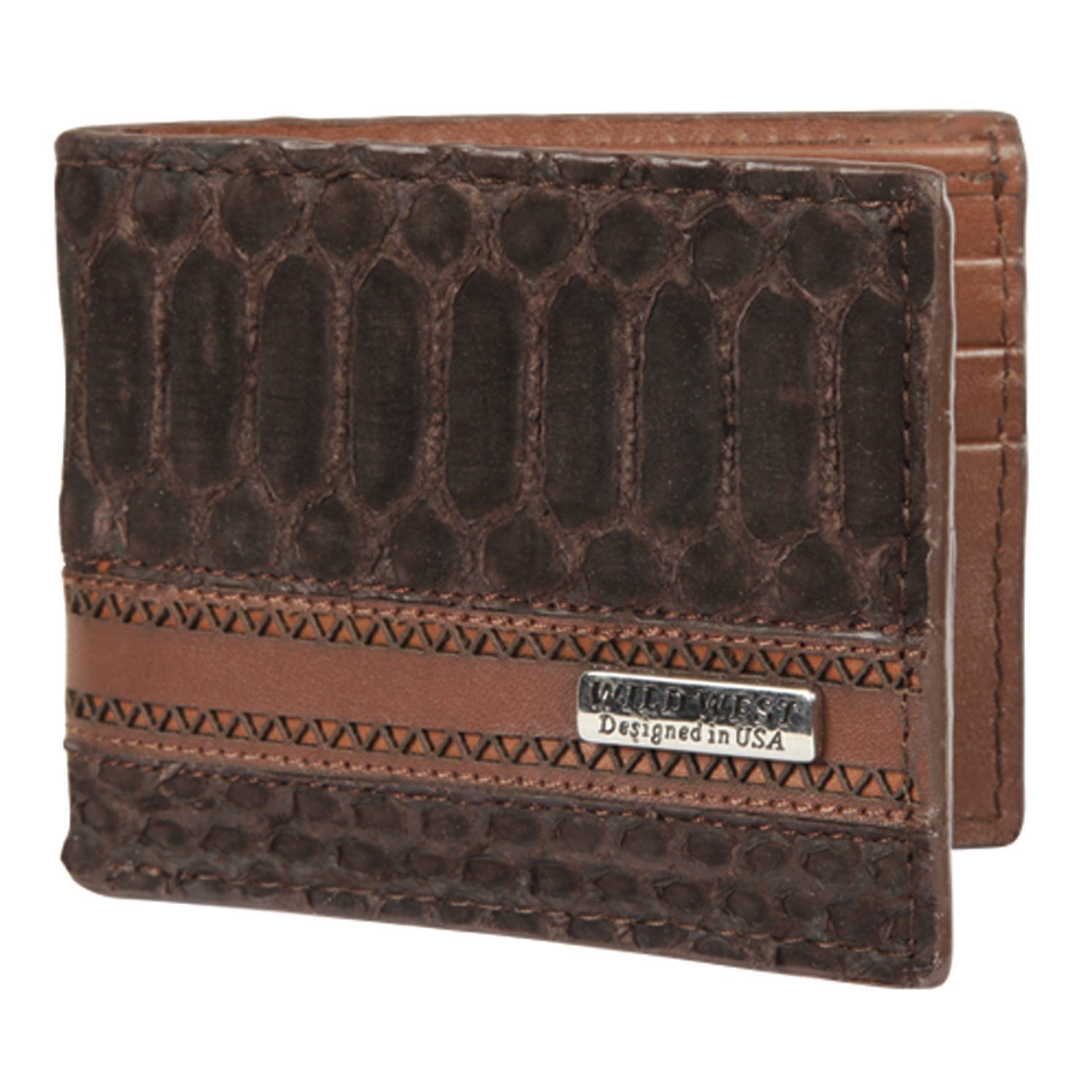 Wild West Python Wallet 2CA6N5707 1   - from alligatorwarehouse.com