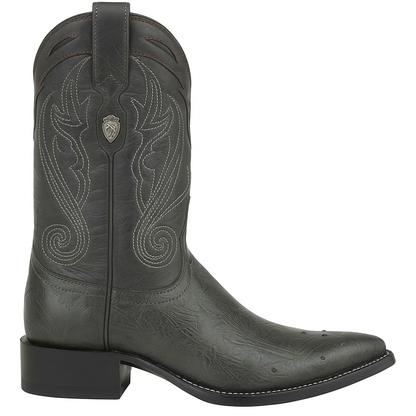 Men's Wild West Smooth Ostrich Skin 3X Toe Boots 29504-B