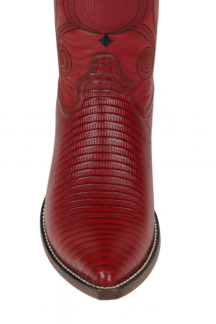 Men's Wild West Teju Lizard Skin 3X Toe Boots 29507