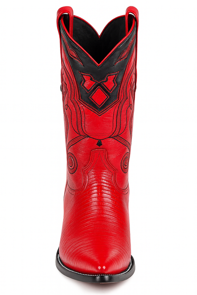 Men's Wild West Teju Lizard Skin 3X Toe Boots 29507 42 2950703-060  - from alligatorwarehouse.com