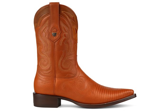 Men's Wild West Teju Lizard Skin 3X Toe Boots 29507