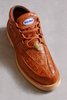 Men's Wild West Boots Caiman and Smooth Ostrich Skin Shoe 2ZA052803 2 2ZA052803-060  - from alligatorwarehouse.com